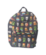Minecraft Mojang Backpack 2019 Black w/ Characters - £11.67 GBP