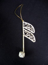 Metal Musical Note Ornament with Gold Thread Hanger - Music Teacher/Stud... - £11.79 GBP