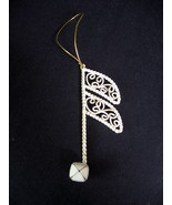 Metal Musical Note Ornament with Gold Thread Hanger - Music Teacher/Stud... - £11.79 GBP