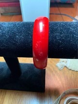 Red Bakelite Bracelet - $35.48