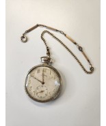 Vintage ILLINOIS Autocrat 14k Gold Filled POCKET WATCH 17 Jewels Needs R... - $179.99