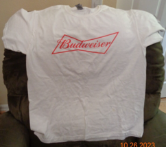 Mens Budweiser T Shirt LARGE Gildan - $4.79