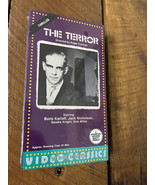 The Terror (VHS) Cult Horror Boris Karloff Jack Nicholson Video Classics... - $16.24 CAD