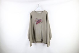 Vtg 90s Streetwear Mens Large Distressed Spell Out San Francisco Sweatshirt USA - £38.79 GBP