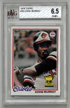 Eddie Murray 1978 Topps All-Star Rookie Card (RC) #36- BVG Graded 6.5 EX-MT+ (Su - £71.10 GBP