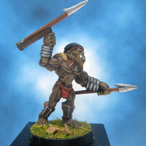Painted Ral Partha Crucible Orc Javelineer I - £29.29 GBP