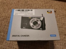 Digital Camera 4k Ultra HD DC306 48MP W/ 2 Batteries - $43.56