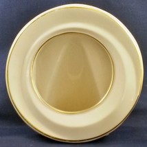 Lenox Memorable Frame Cream Porcelain w Gold Trim 5in Round w 3in Photo View - £11.19 GBP