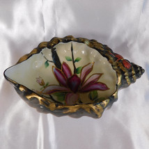 Wales Japan Hand Painted Porcelain Conch Shell Bowl # 22509 - $34.60