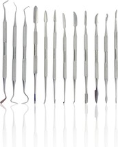 CYNAMED Stainless Steel Spatula Wax Clay Sculpting Tool Carver Set (12PK) - $443.84 MXN