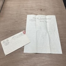 Vintage Aetna 1911 Insurance Policy With Envelope - £7.73 GBP