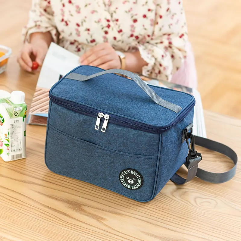 Sporting Portable Lunch Bag Food Thermal Box Durable Waterproof Office Cooler Lu - £18.48 GBP