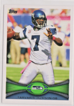 Tarvaris Jackson Seattle Mariners QB 2012 Topps Card # 307 Near Mint --DECEASED - £1.39 GBP