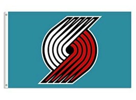 Portland Trail Blazer Flag 3x5ft Banner Polyester Basketball blazers020 - £12.60 GBP