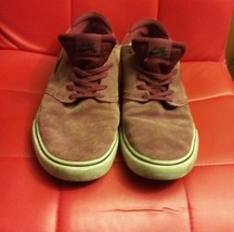 NIKE ONESHOT SB ZOOM Skateboarding Shoes 724954 600 Suede Mens Size 12 - $25.98