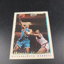 1995 Topps Hersey Hawkins #229 Record Charlotte Hornets Basketball Card - £1.09 GBP