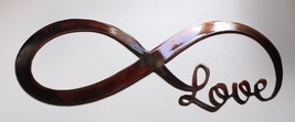 Infinite Love Copper/Bronze Metal Art 15 1/4" x 5 1/2" - $25.63