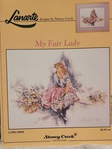 Lanarte by Stoney Creek MY FAIR LADY Cross Stitch Leaflet Only ~ girl / flowers - £4.40 GBP