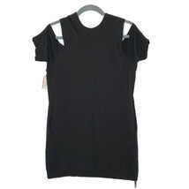 BlankNYC Women&#39;s size Large Cold Shoulder Short Sleeve Sweatshirt Dress ... - £28.30 GBP