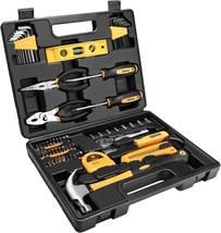 Dekopro 65 Pieces Tool Set General Household Hand Tool Kit With Storage Case - £36.06 GBP