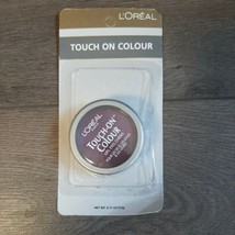 LOREAL Touch on Colour Lips, Eyes, Cheeks DOWNTOWN PURPLE NEW, Carded - £11.66 GBP