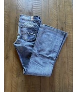 Maurices Jenna Boot Long Whiskered Low Rise Distressed Women&#39;s 5/6 Jeans... - $23.01 CAD