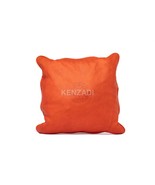 Moroccan Leather Pillow, Orange traditional Throw Pillow Case by Kenzadi - $95.17 CAD