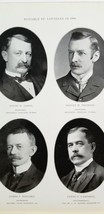 Notable St. Louis Men of 1900 Photos DRUG &amp; CHEMICAL MEN Wall Coons Papi... - £8.84 GBP