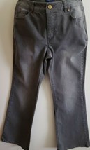 Isaac Mizrah | Live! Brand Pants ~ Women&#39;s Size 12P ~ Cotton ~Gray Pants - $26.18