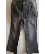 Isaac Mizrah | Live! Brand Pants ~ Women&#39;s Size 12P ~ Cotton ~Gray Pants - $26.18