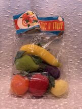 Vintage Bag O Fruits Plastic Unbreakable Open Bag - $21.23 CAD