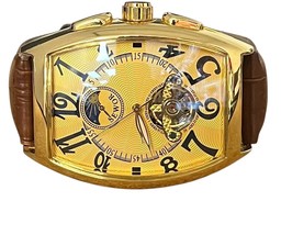 Sewor Wrist watch Torbillion moon phase  44mm  Stainless Steel 461720 - $29.00