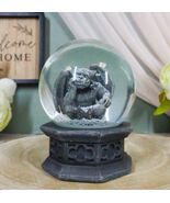 Ebros Thinker Gargoyle Water Snow Globe with Pedestal Base 100mm Figurin... - €22,15 EUR