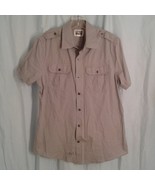 Converse M Men&#39;s Cargo Shirt Gray/Green Flaw - $9.00