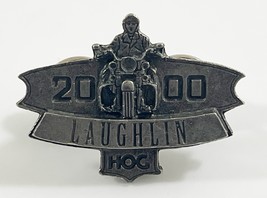 2000 Laughlin HOG Pin Harley Motorcycle Rally Collectible Biker Souvenir... - $9.89