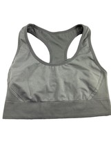 All in Motion Womens Sports Bra Gray Size XL Light Support Pull On Stretch - $14.85