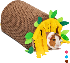 Guinea Pig Hideout - Fleece Tunnel House Cage Accessories for Rat Hamste... - $57.15 CAD