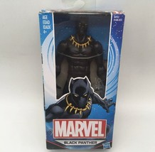 Marvel Black Panther Action Figure By Hasbro, 6 Inches Tall New In Box - £7.90 GBP