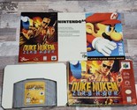 Duke Nukem Zero For Nintendo 64 N64 Complete In Box CIB Tested Authentic  - £94.83 GBP
