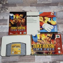 Duke Nukem Zero For Nintendo 64 N64 Complete In Box CIB Tested Authentic  - £93.44 GBP