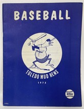 1972 Toledo Mudhens Vintage Baseball Program - £11.77 GBP
