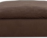 Sunset Trading Contemporary Puff Collection Slipcovered 44&quot; Square Secti... - $1,642.99