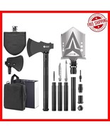 Survival Gear: Folding Shovel, Hatchet, and Storage Bag Included - $73.25