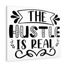 Inspirational Wall Art The Hustle Is Real Wall Art Motivation Wall Decor for Ho - £61.11 GBP+