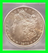 Stunning 1879-S MS67 Morgan Silver Dollar Coin - Uncirculated - UNC - ICG MS 67  - £1,012.15 GBP