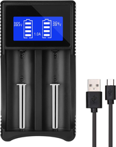 8 Slot 18650 USB Battery Charger - 26650 18350 17500 16340 14500 10440 B... - £16.75 GBP