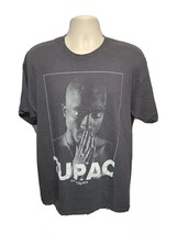Tupac Shakur Adult Gray XL TShirt - £11.73 GBP