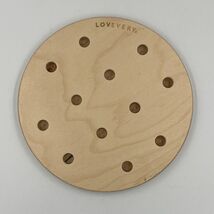 Lovevery Wooden Stacking Pegboard- Board only The Adventurer Play Kit - $16.89 CAD