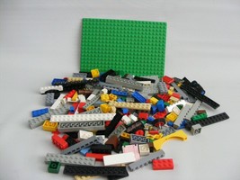 Lego Lot of 200 Pieces Clean Unique Bright Colored Base Plate Mixed - £13.45 GBP