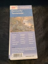 AAA Kentucky Tennessee State Series Road Map~9/01-12/02 - £6.99 GBP